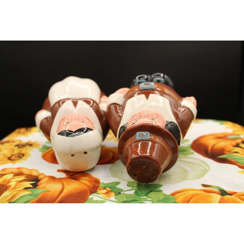 Adorable Pilgrim Pair Salt and Pepper Shakers Designed for Publix Supermarkets